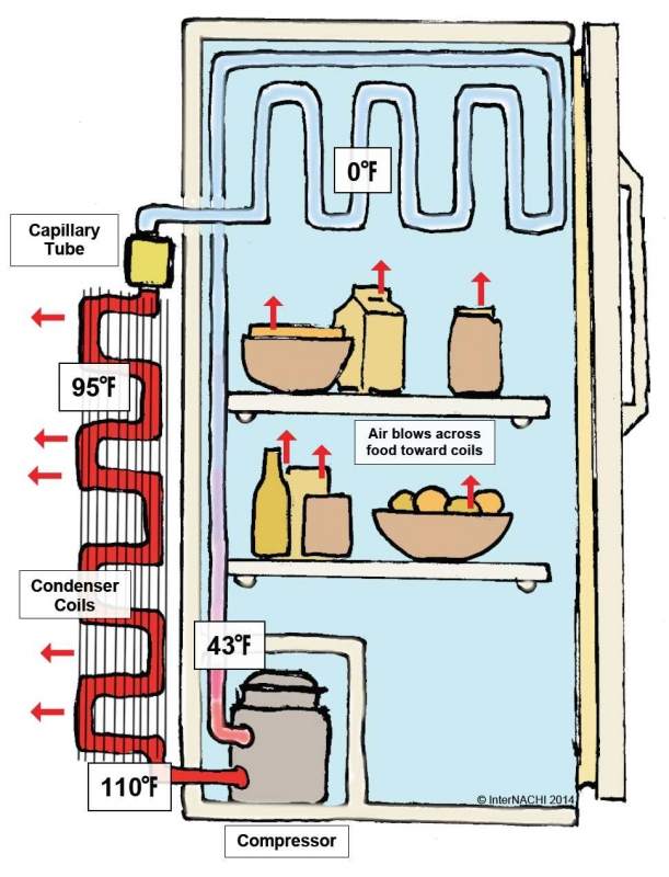 Refrigerator parts and functions 