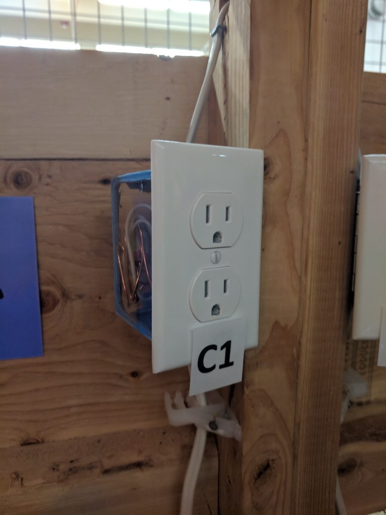 open neutral outlet