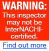 Certified by the International Association of Certified Home Inspectors